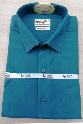 HANDLOOM READY MADE COLOUR COTTON 40 HALF SLEEVE